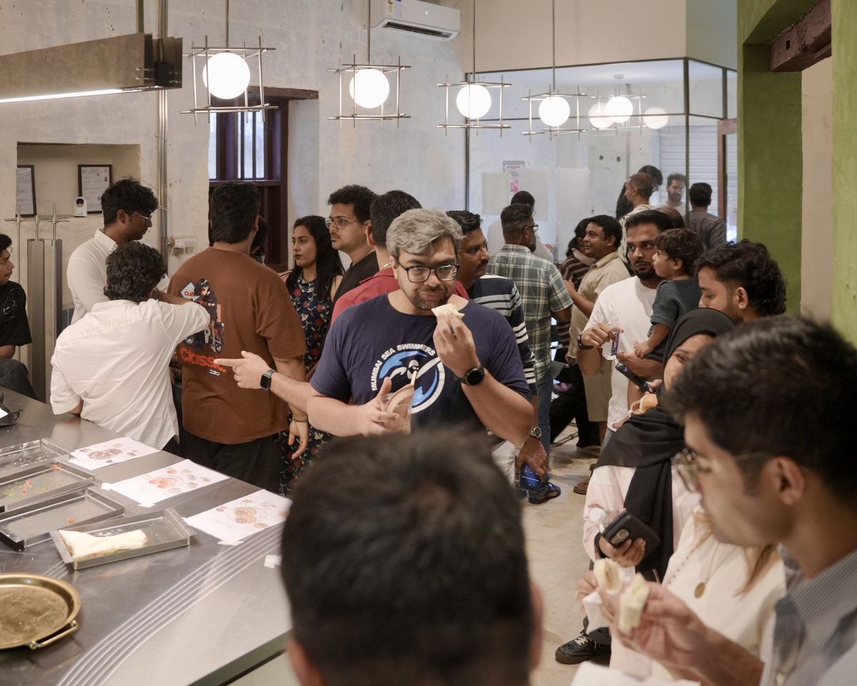 The room at Edition 01, Sukuru Speciality Coffee, Calicut